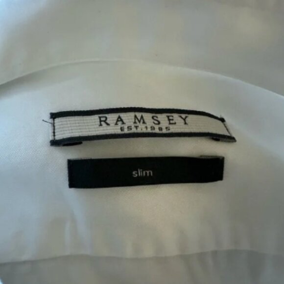Classic White Men's Dress Shirt - Picture 2 of 4